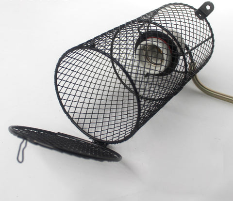 Abu I Pet Reptile Anti-Scald Lamp Shade Heat Light Ceramic Lamp Holder AU Plug