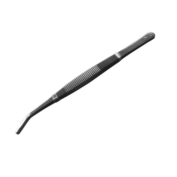 Abu I Pet reptiles Stainless steel tweezer with two type option Straight/Elbow