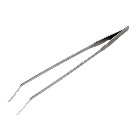 Abu I Pet 27cm long Stainless steel tweezers Feeding Tongs Elbow for reptile