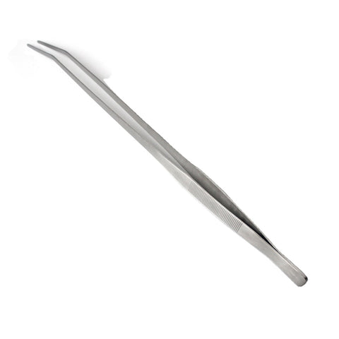 Abu I Pet 48cm long Stainless steel tweezers Feeding Tongs Elbow for reptile